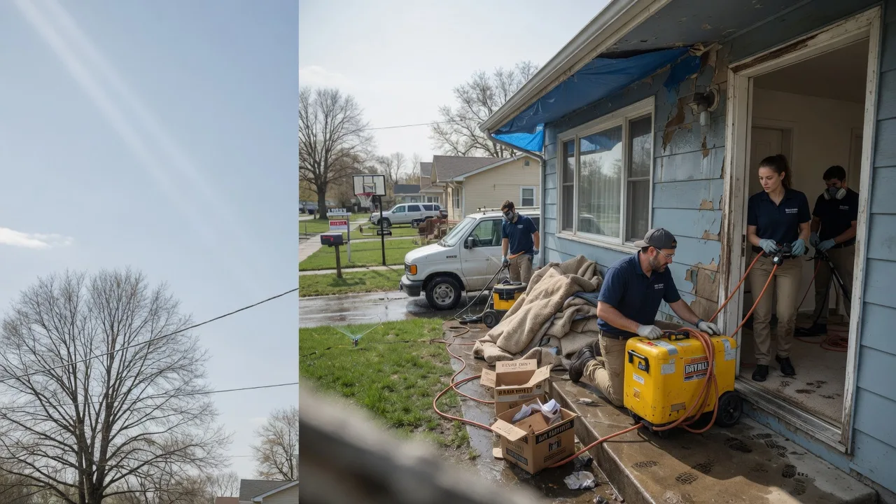 Basement Flood Cleanup in Kimmell, IN near me